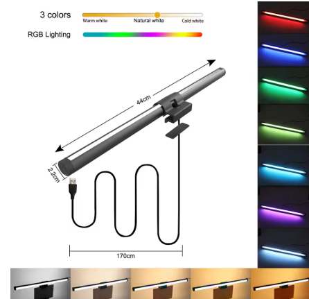 Barra de Luz LED para Monitor (Screenbar)
